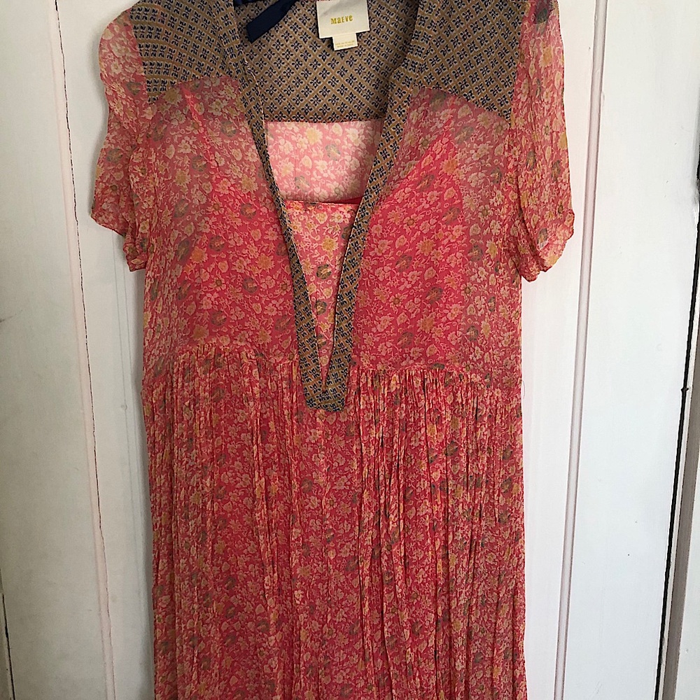 Maeve Morning Glory Swing Dress